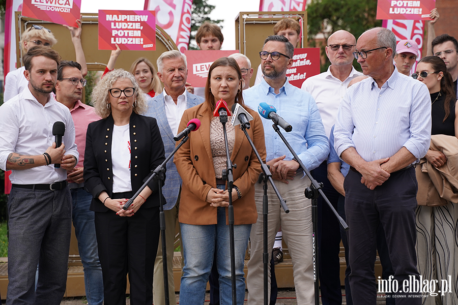  Letnia trasa Lewicy - konferencja z udzia�em Marsza�ka Sejmu W�odzimierza Czarzastego, fot. 20