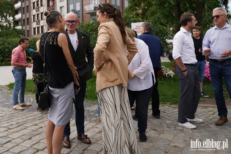  Letnia trasa Lewicy - konferencja z udzia�em Marsza�ka Sejmu W�odzimierza Czarzastego, fot. 25