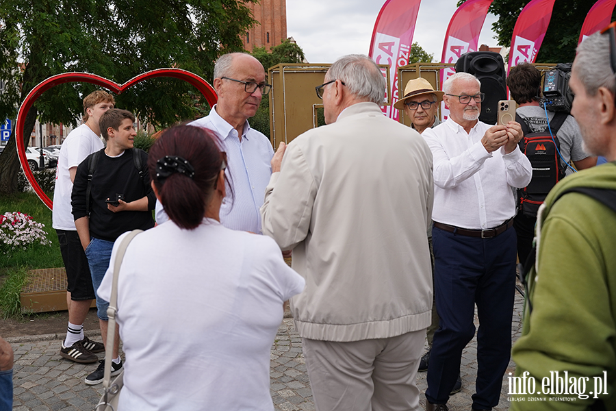  Letnia trasa Lewicy - konferencja z udzia�em Marsza�ka Sejmu W�odzimierza Czarzastego, fot. 26