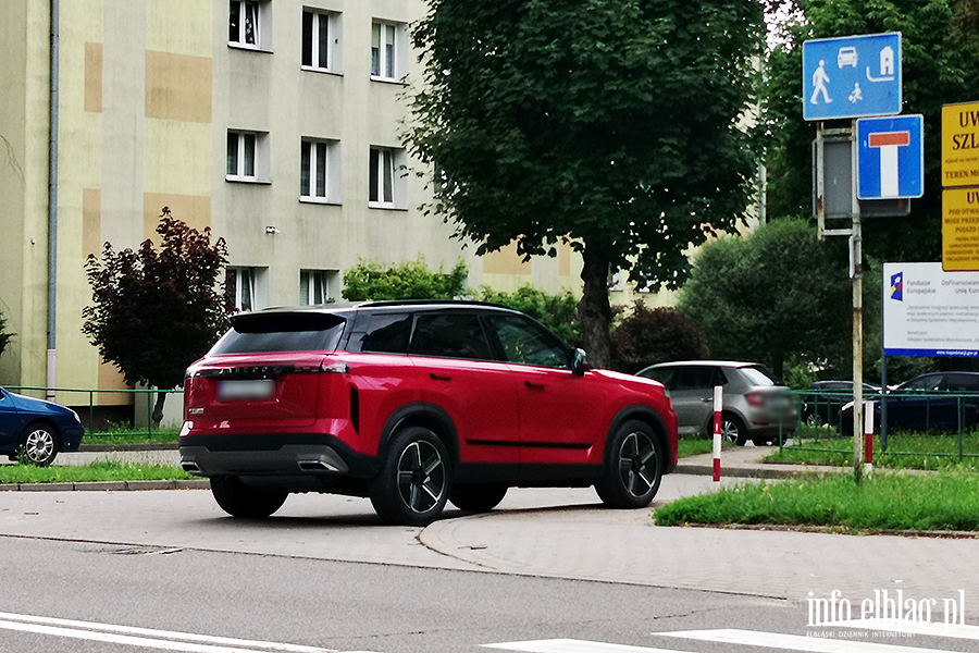 Mistrzowie Parkowania w Elbl�gu (cz�� 492), fot. 8