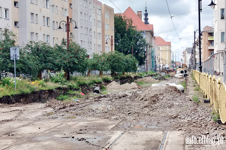Remont torowiska na ul. 1 Maja, fot. 2