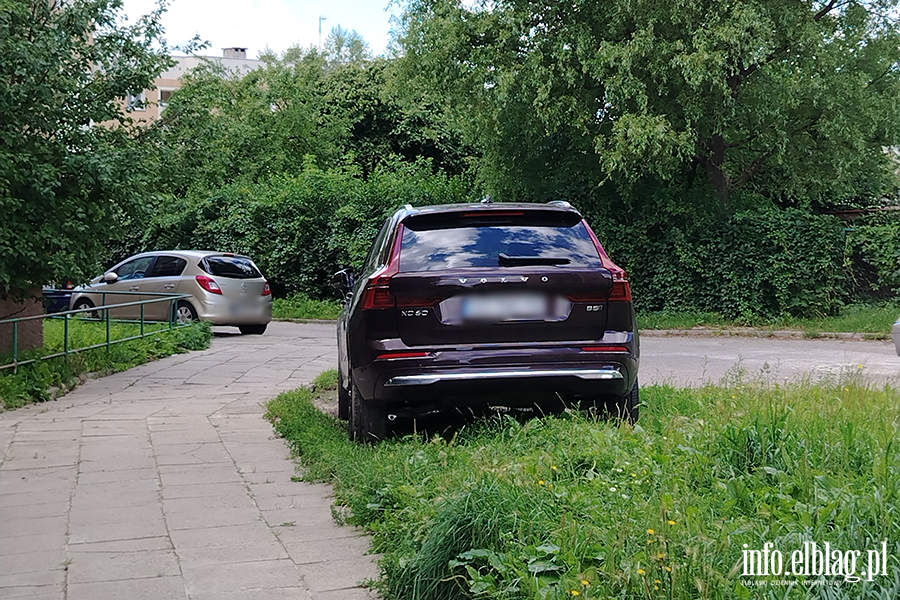 Mistrzowie Parkowania w Elbl�gu (cz�� 494), fot. 9