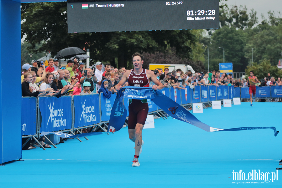 Triathlon sztafeta elita, fot. 51