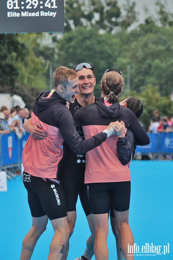 Triathlon sztafeta elita, fot. 55