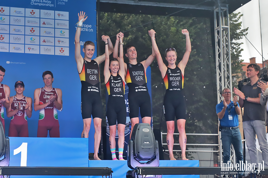 Triathlon sztafeta elita, fot. 58