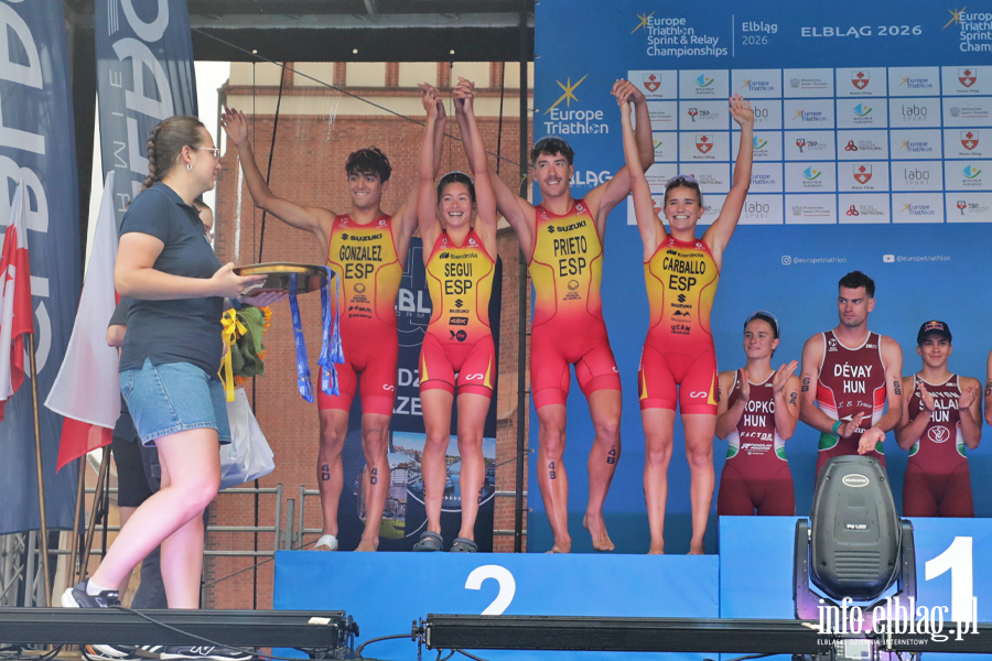 Triathlon sztafeta elita, fot. 61