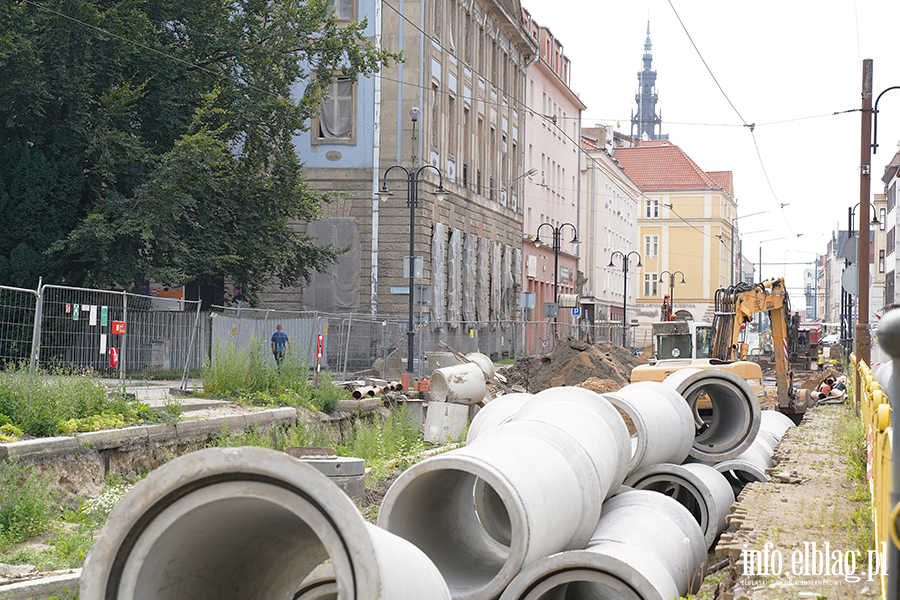 Przebudowa torowiska na 1 maja, fot. 7
