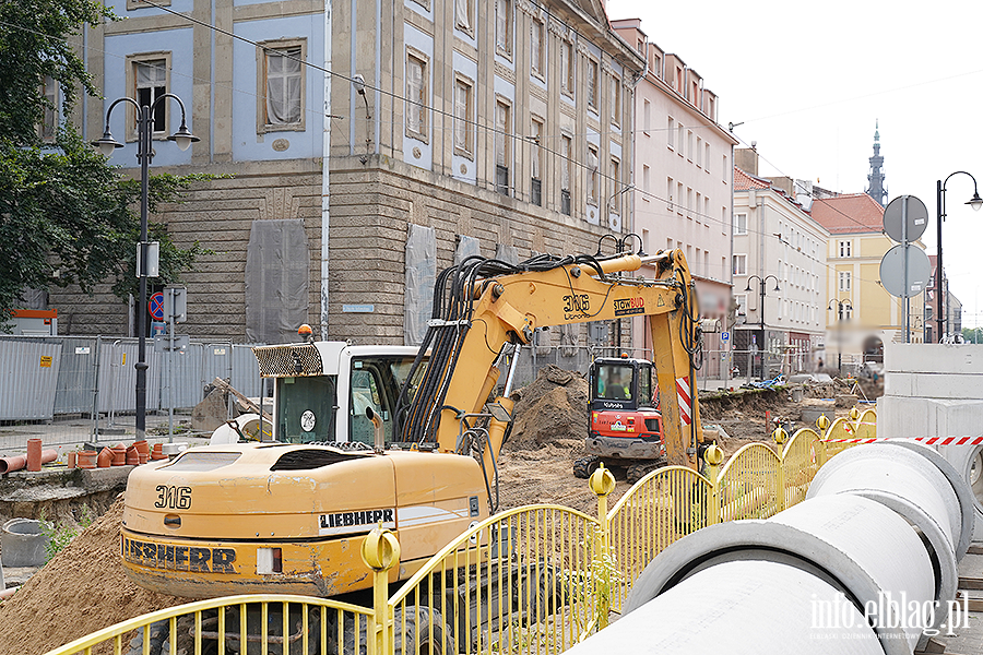 Przebudowa torowiska na 1 maja, fot. 9