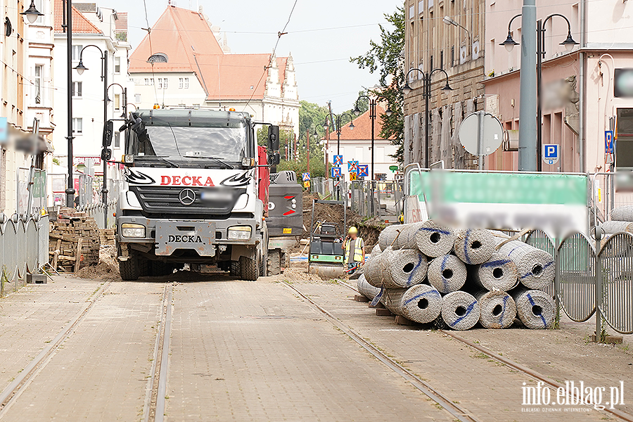 Przebudowa torowiska na 1 maja, fot. 13