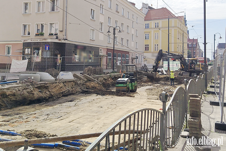 Przebudowa torowiska na 1 maja, fot. 15