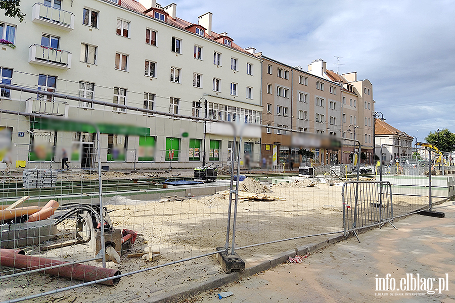 Co dzieje si� na 1 Maja? Remont torowiska wci�� trwa, fot. 2