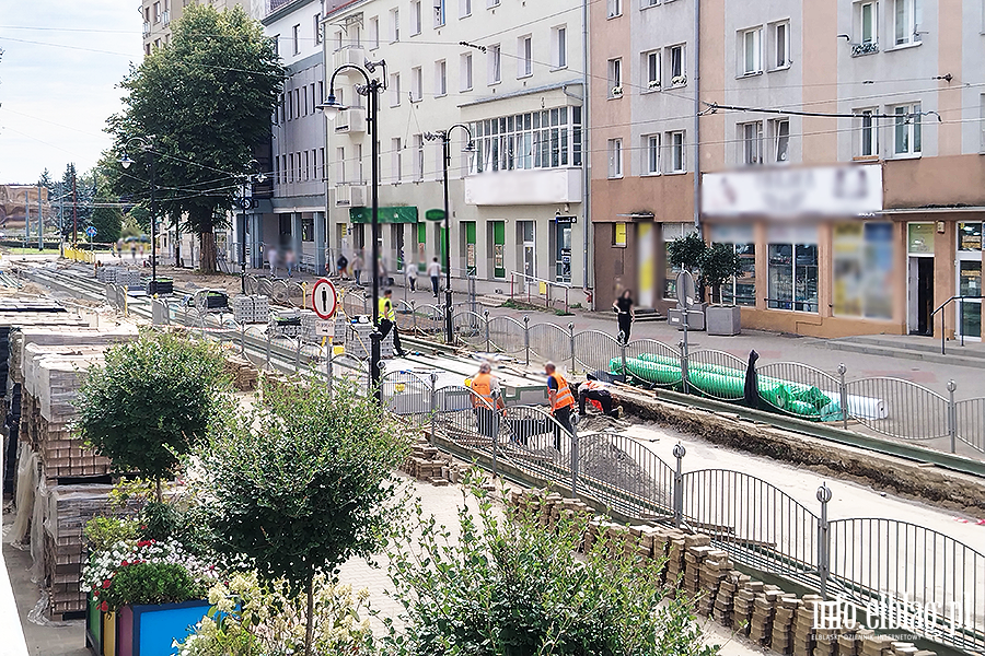 Co dzieje si� na 1 Maja? Remont torowiska wci�� trwa, fot. 5