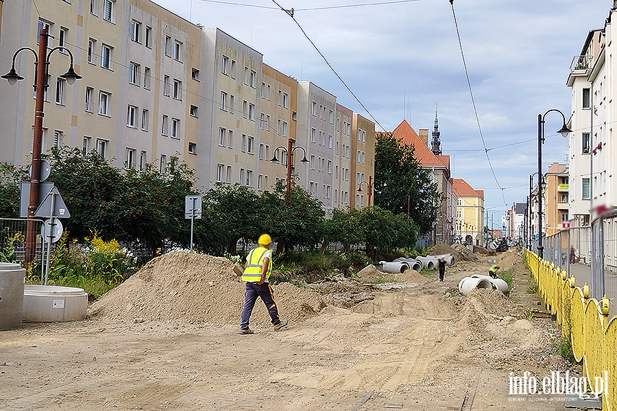 Co dzieje si� na 1 Maja? Remont torowiska wci�� trwa, fot. 6