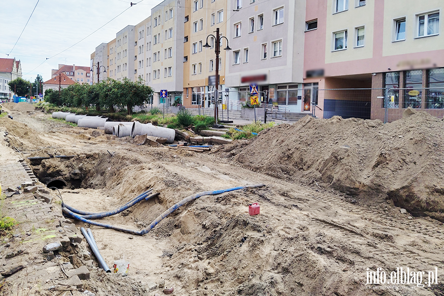 Co dzieje si� na 1 Maja? Remont torowiska wci�� trwa, fot. 8
