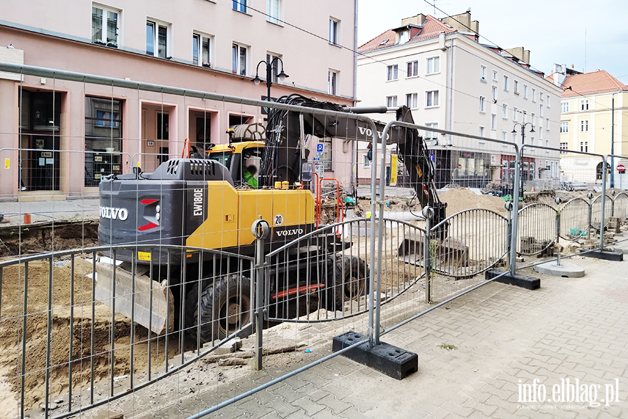 Co dzieje si� na 1 Maja? Remont torowiska wci�� trwa, fot. 10