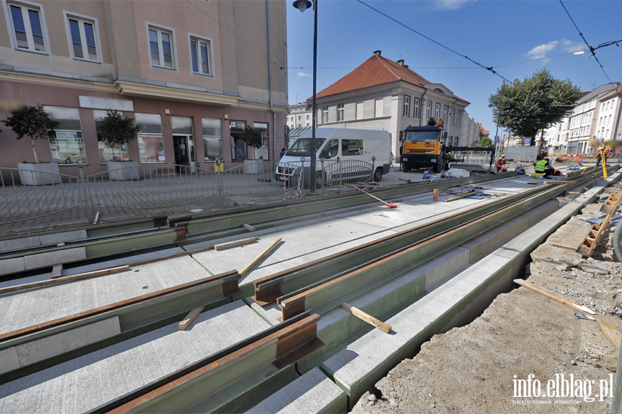 Prace na 1 Maja 21.08, fot. 3