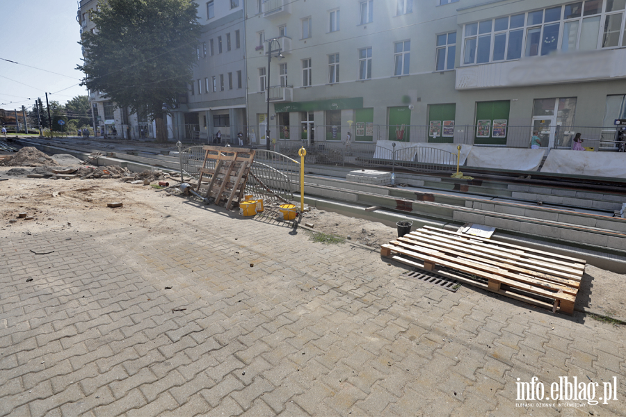Prace na 1 Maja 21.08, fot. 4