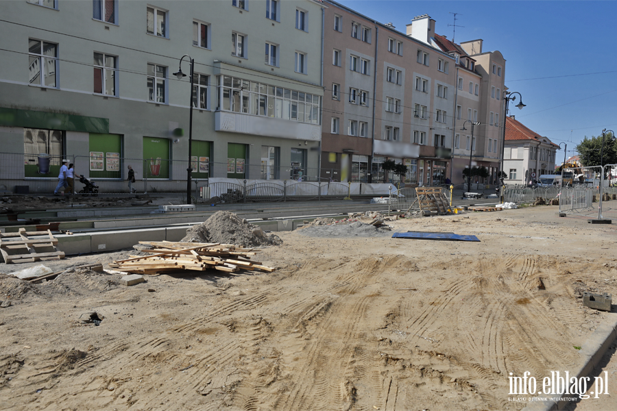 Prace na 1 Maja 21.08, fot. 6