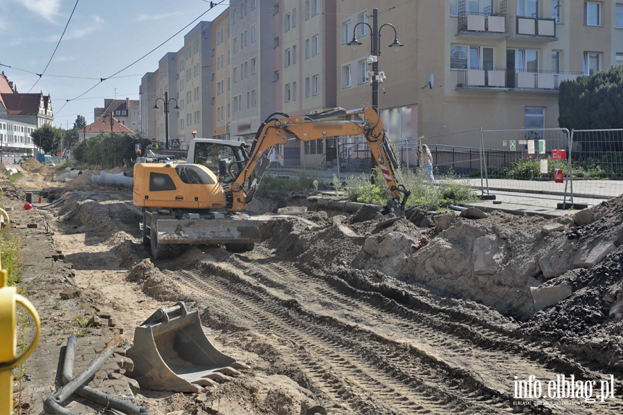 Prace na 1 Maja 21.08, fot. 13