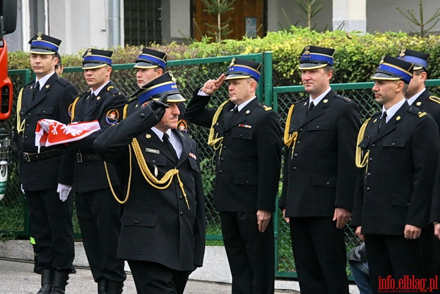 Przekazanie czterech nowych wozw Komendzie Miejskiej PSP w Elblgu, fot. 3