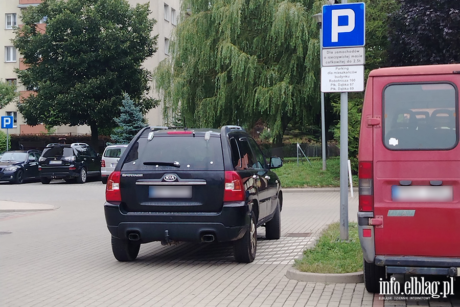 Mistrzowie Parkowania w Elbl�gu (cz�� 503), fot. 8