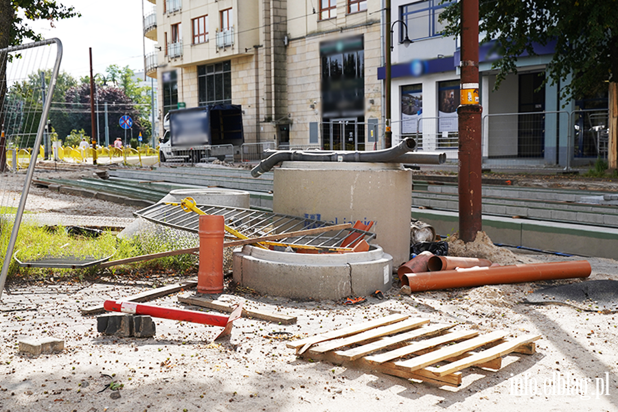 Remont torowiska na ul. 1 Maja, fot. 2