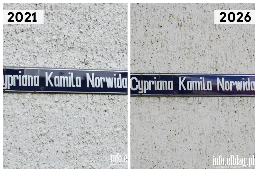Odwiedzamy elbl�skie ulice cz. 2 - Cypriana Kamila Norwida, fot. 2