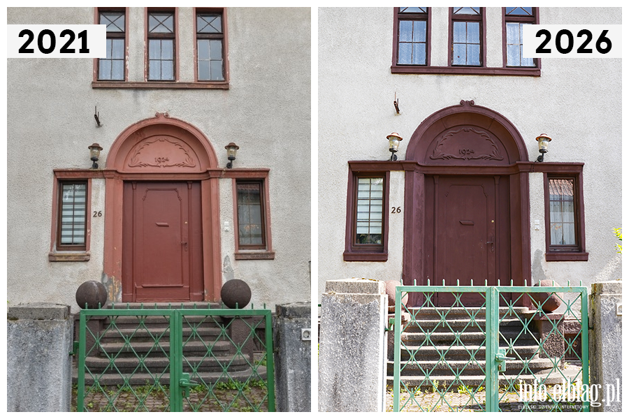 Odwiedzamy elbl�skie ulice cz.2 - Fryderyka Chopina , fot. 12