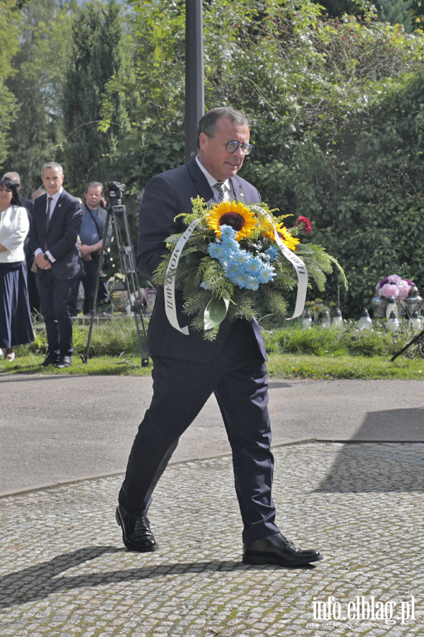 87. rocznica wybuchu II wojny �wiatowej. Elbl�g uczci� pami�� ofiar (zdj�cia!), fot. 14