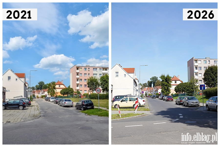 Odwiedzamy elbl�skie ulice cz.2 - Poprzeczna , fot. 1
