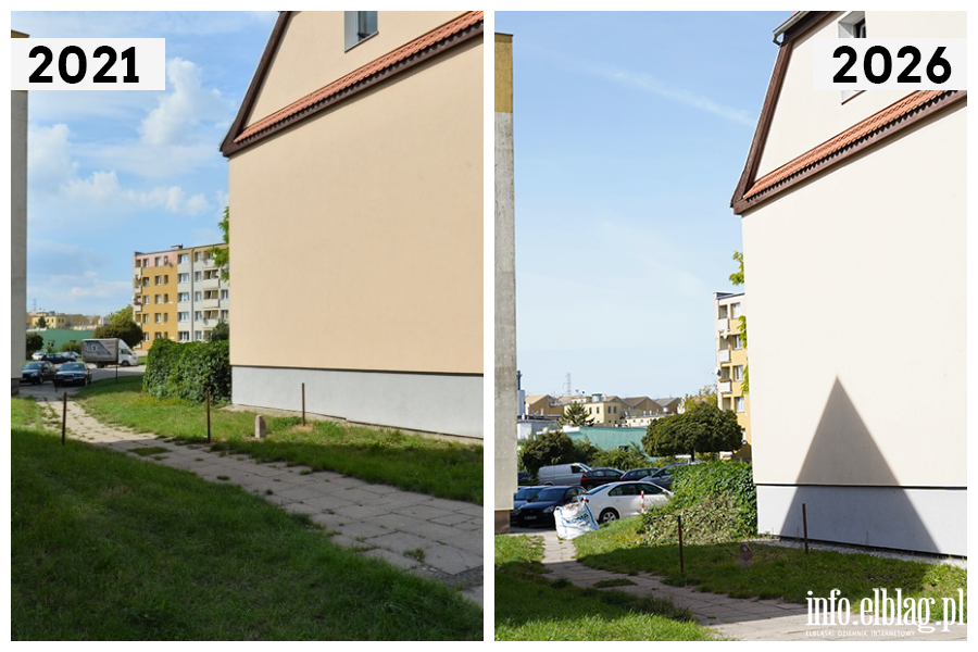Odwiedzamy elbl�skie ulice cz.2 - Poprzeczna , fot. 3