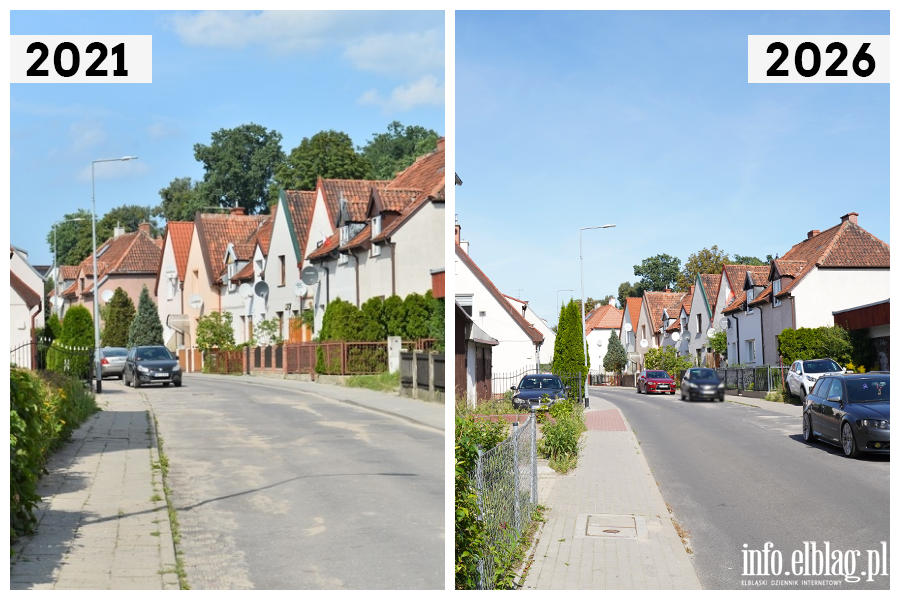 Odwiedzamy elbl�skie ulice cz.2 - Poprzeczna , fot. 4