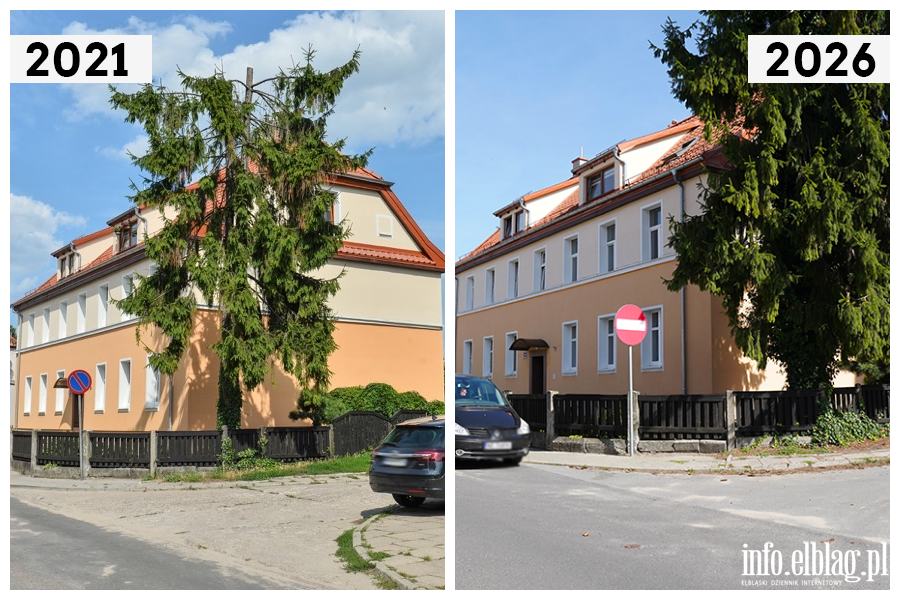 Odwiedzamy elbl�skie ulice cz.2 - Poprzeczna , fot. 5