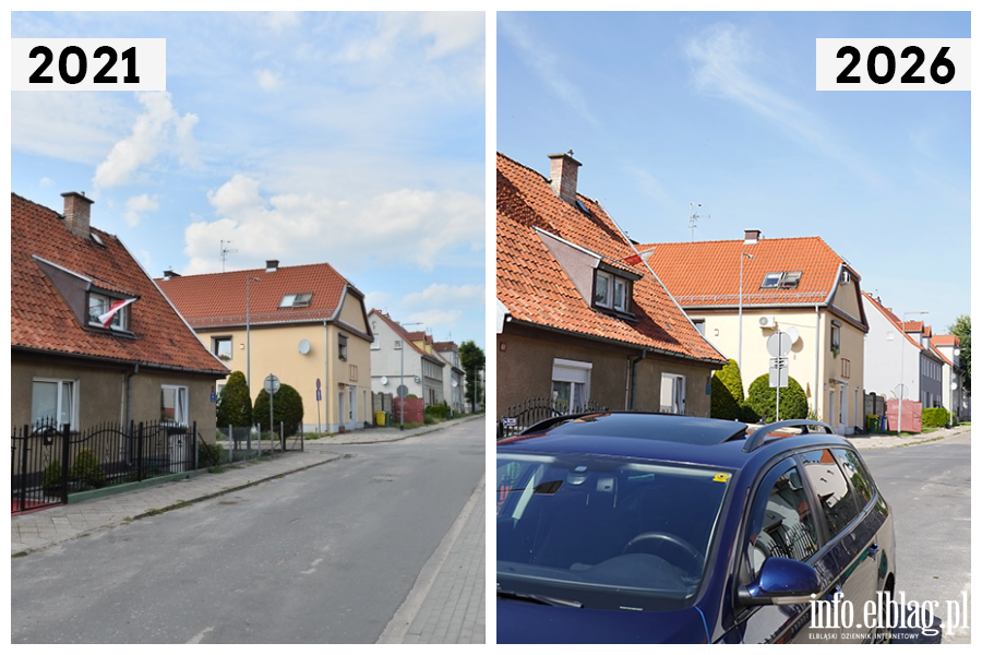 Odwiedzamy elbl�skie ulice cz.2 - Poprzeczna , fot. 12