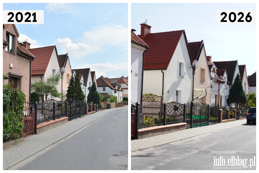 Odwiedzamy elbl�skie ulice cz.2 - Poprzeczna , fot. 14