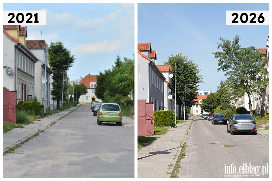 Odwiedzamy elbl�skie ulice cz.2 - Poprzeczna , fot. 15