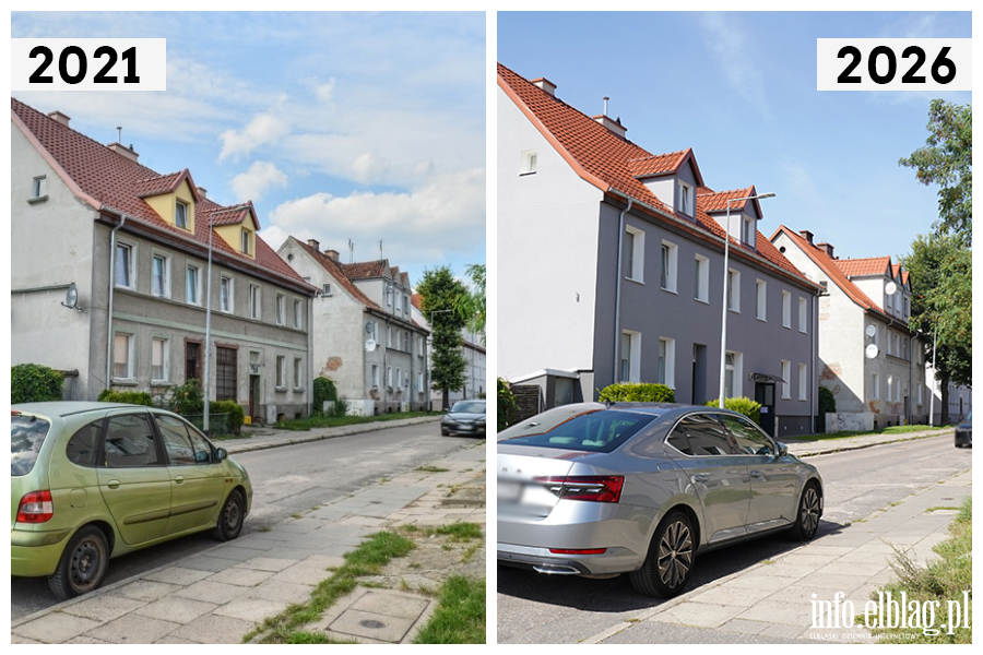 Odwiedzamy elbl�skie ulice cz.2 - Poprzeczna , fot. 18