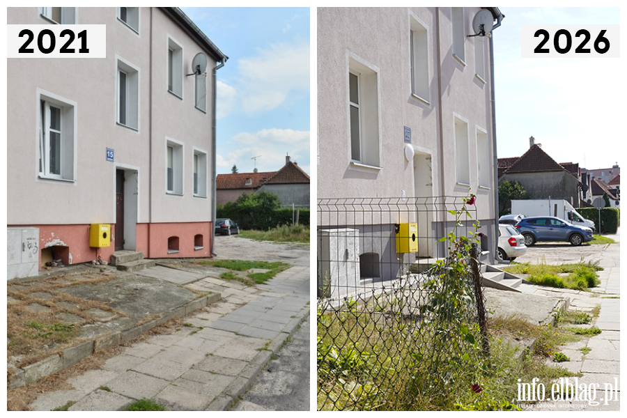 Odwiedzamy elbl�skie ulice cz.2 - Poprzeczna , fot. 19