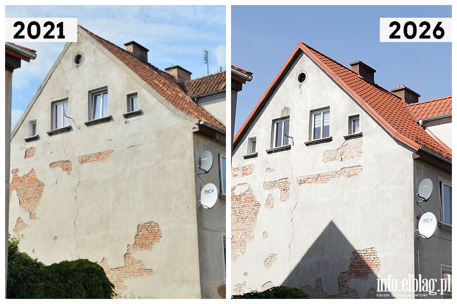 Odwiedzamy elbl�skie ulice cz.2 - Poprzeczna , fot. 20