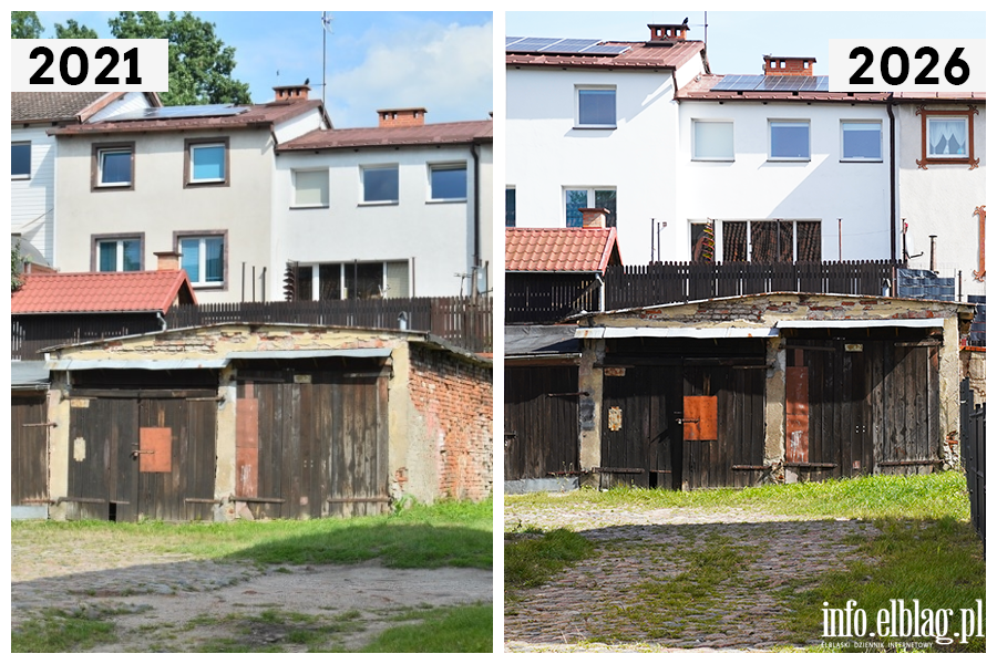 Odwiedzamy elbl�skie ulice cz.2 - Poprzeczna , fot. 21
