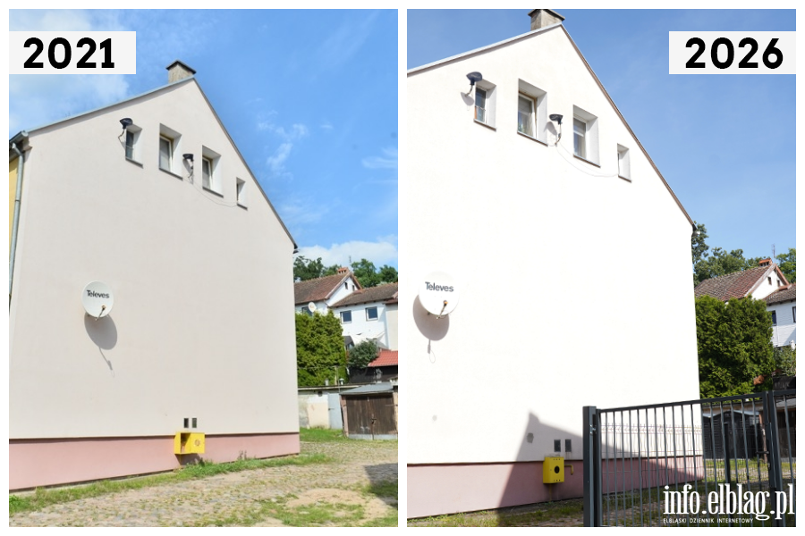 Odwiedzamy elbl�skie ulice cz.2 - Poprzeczna , fot. 22