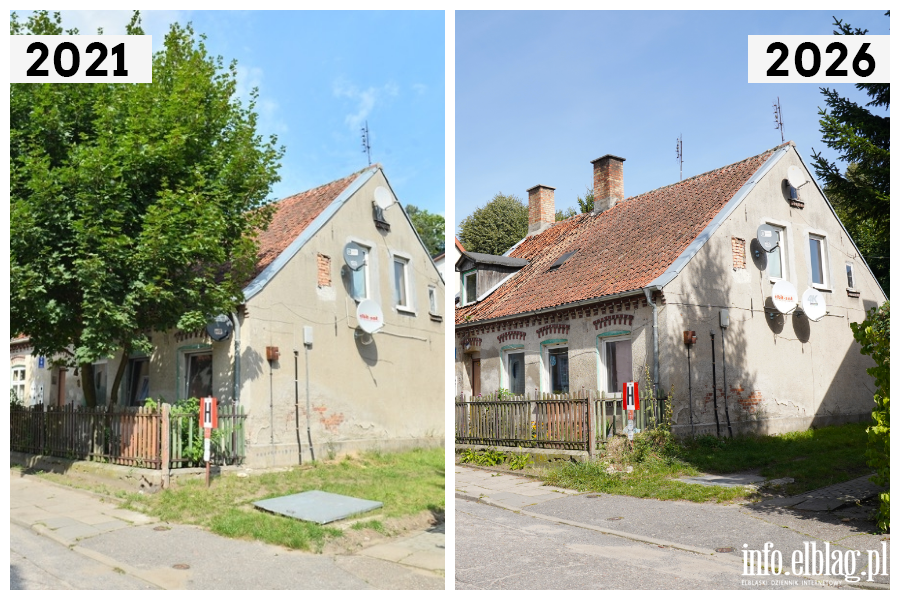 Odwiedzamy elbl�skie ulice cz.2 - Poprzeczna , fot. 25