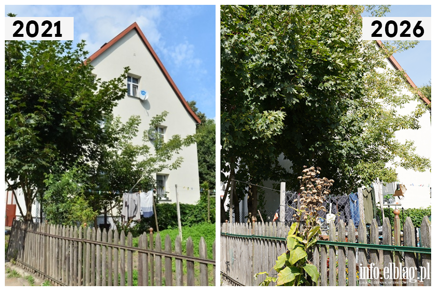 Odwiedzamy elbl�skie ulice cz.2 - Poprzeczna , fot. 29