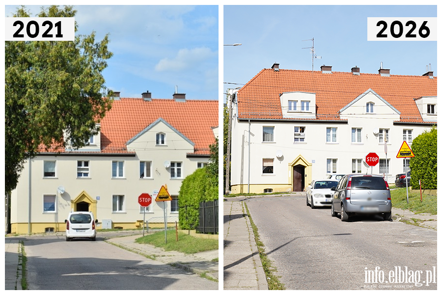 Odwiedzamy elbl�skie ulice cz.2 - Poprzeczna , fot. 31