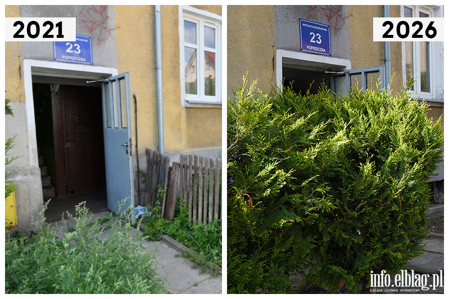 Odwiedzamy elbl�skie ulice cz.2 - Poprzeczna , fot. 32