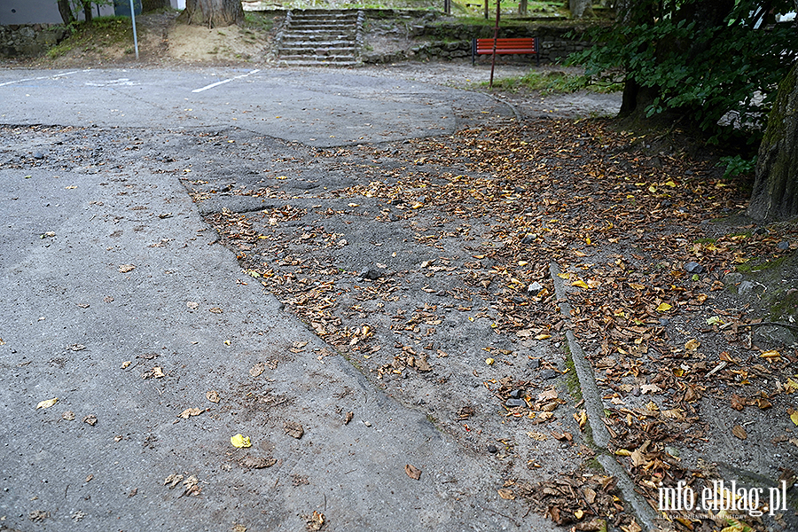 parking przy Muszli Koncertowej w Ba�antarni, fot. 1