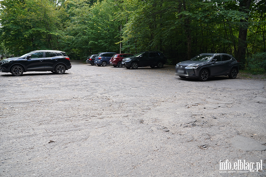 parking przy Muszli Koncertowej w Ba�antarni, fot. 8