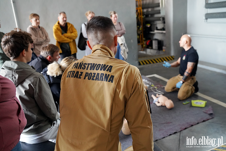 Trening reagowania na sygna�y alarmowe i komunikaty ostrzegawcz�, fot. 29