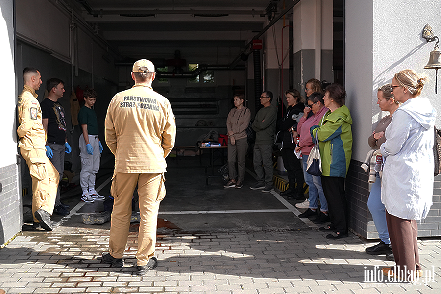 Trening reagowania na sygna�y alarmowe i komunikaty ostrzegawcz�, fot. 43
