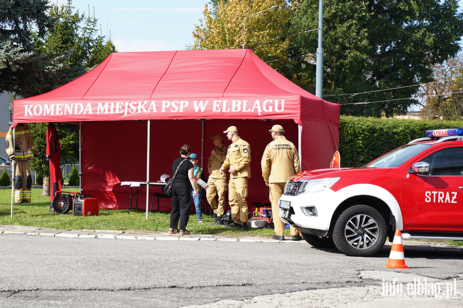 Trening reagowania na sygna�y alarmowe i komunikaty ostrzegawcz�, fot. 54